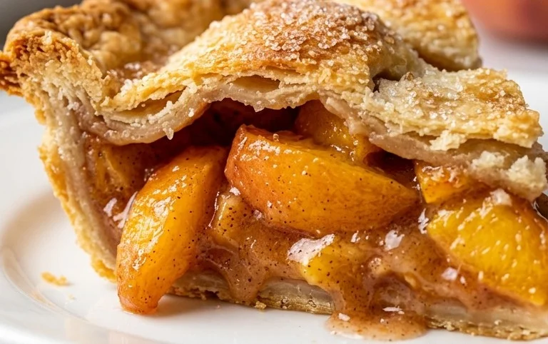 The Perfect Peach Pie