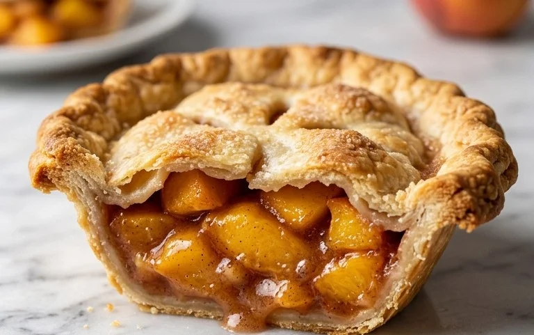 The Perfect Peach Pie Recipe-Taste of Summer