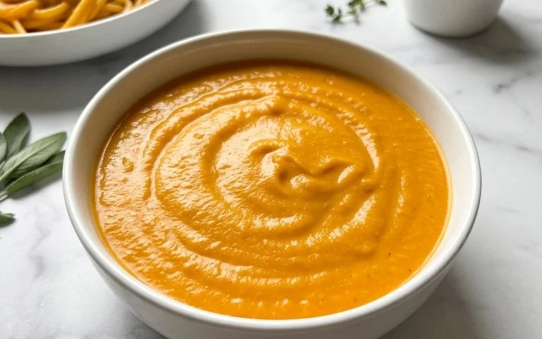 Creamy Butternut Squash Pasta Sauce-Easy & Delicious