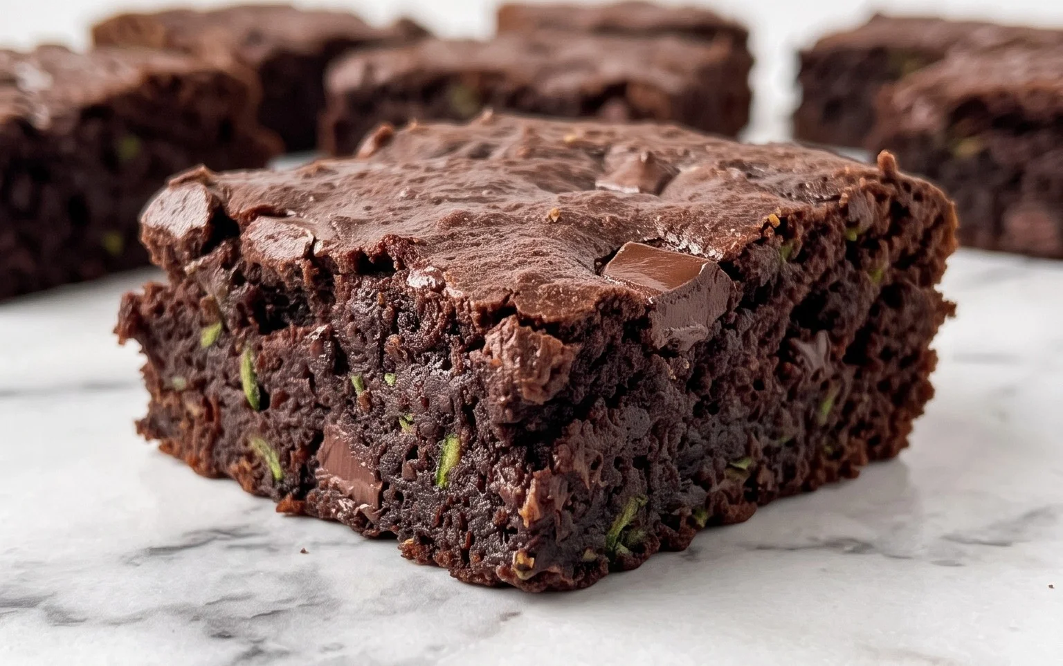Fudgy Zucchini Brownies Secretly Healthy Decadence